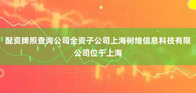 配资牌照查询公司全资子公司上海树维信息科技有限公司位于上海