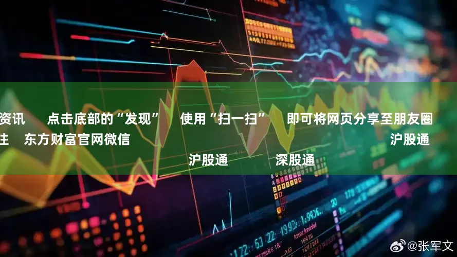 炒股配资资讯      点击底部的“发现”     使用“扫一扫”     即可将网页分享至朋友圈                            扫描二维码关注    东方财富官网微信                                                                        沪股通             深股通